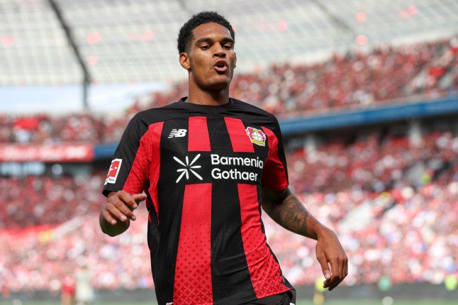 DFB / DFL REGULATIONS PROHIBIT ANY USE OF PHOTOGRAPHS AS IMAGE SEQUENCES AND/OR QUASI-VIDEO. Mandatory Credit: Photo by Oliver Kaelke/DeFodi Images/Shutterstock (17135996fq) Jarell Quansah (Bayer 04 Leverkusen) looks on during the Bundesliga match between Bayer 04 Leverkusen and 1. FC Union Berlin at BayArena on September 5, 2026 in Leverkusen, Germany. Bayer 04 Leverkusen v 1. FC Union Berlin - Bundesliga 2026/27 - BayArena, Leverkusen, Germany - 05 Sep 2026