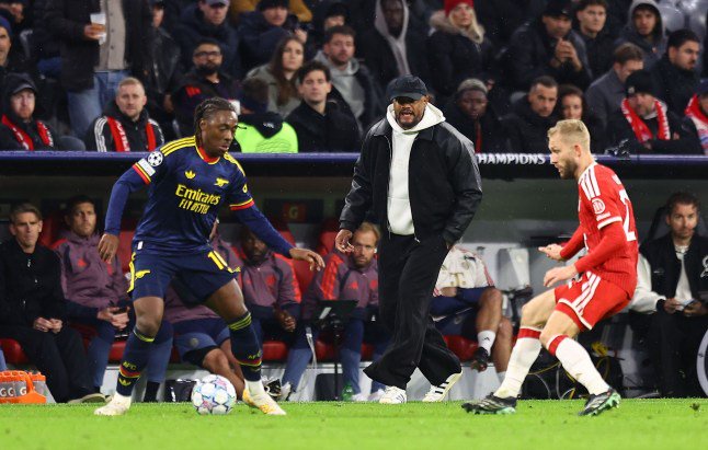 Mandatory Credit: Photo by Michael Zemanek/Shutterstock (17228388bq) Vincent Kompany head coach of Bayern Munich watches on Bayern Munich v Arsenal, UEFA Champions League, Football, Allianz Arena, Munich, Germany - 21 Oct 2026