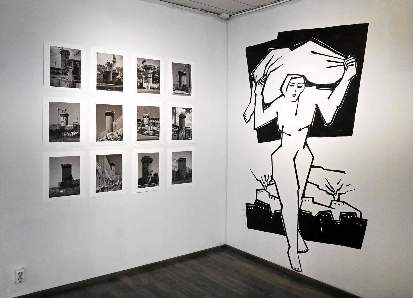 Palestiinalaisten taiteilijoiden näyttely Jyväskylässä kertoo tuhosta selviytymisestä ja palestiinalaisalueiden miehityksestä