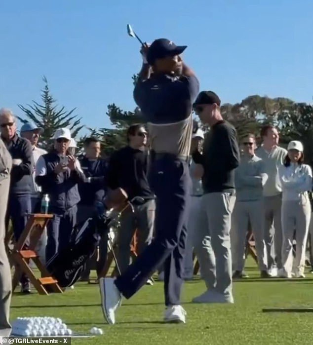 Tiger Woods was spotted on the driving range again fueling rumors of a possible comeback.