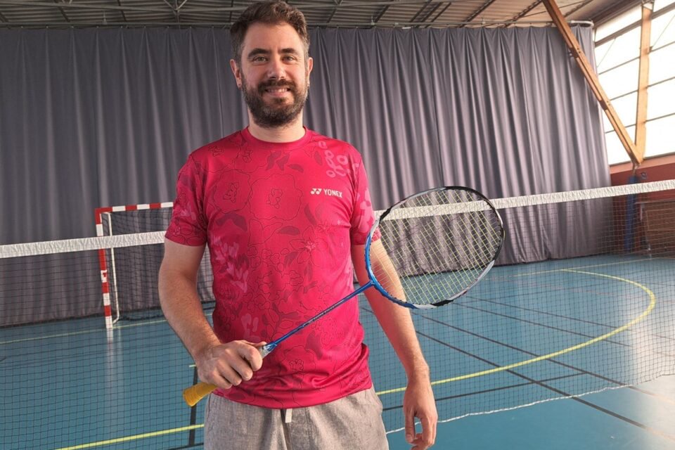 Jean-Noël Vulcain salarié badminton Ploërmel Morbihan