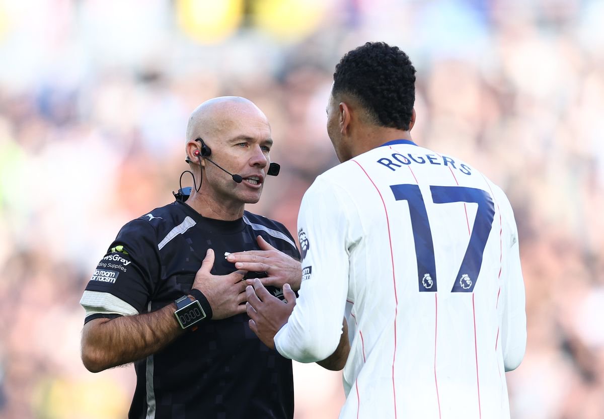 Chelsea star Morgan Rogers was fortunate not to be sent off in the win over Everton.