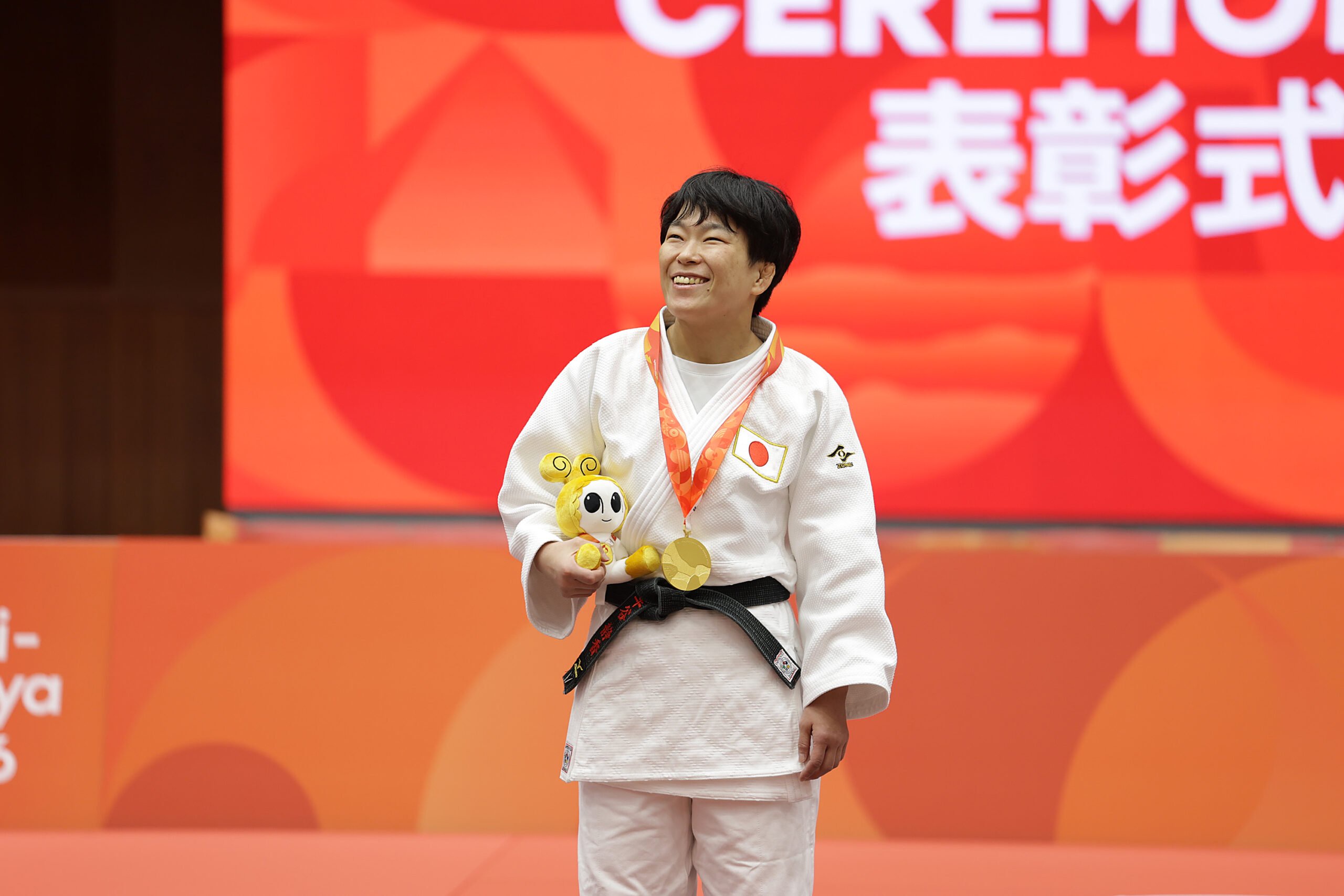 Shizuka Hangai secured gold at Aichi-Nagoya Asian Para Games judo