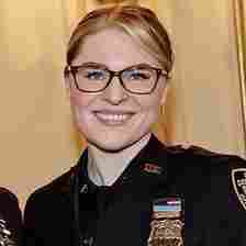 NYPD officer Emilia Rennhack, 30, was among the people killed in the nail salon on Friday