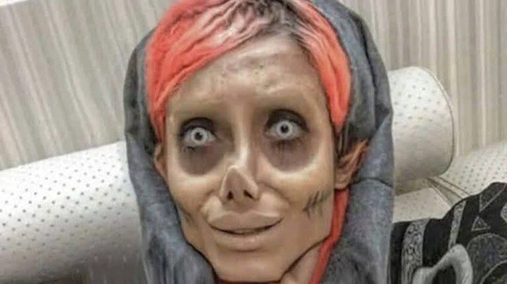 A beautiful woman turns into a zombie after undergoing surgery to change her looks. 5