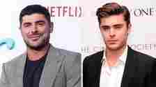 Zac Efron's face over the years