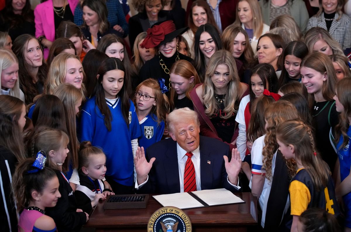 U.S. President Donald Trump has signed an order that bans Transgendered women from competing in women's sports. 