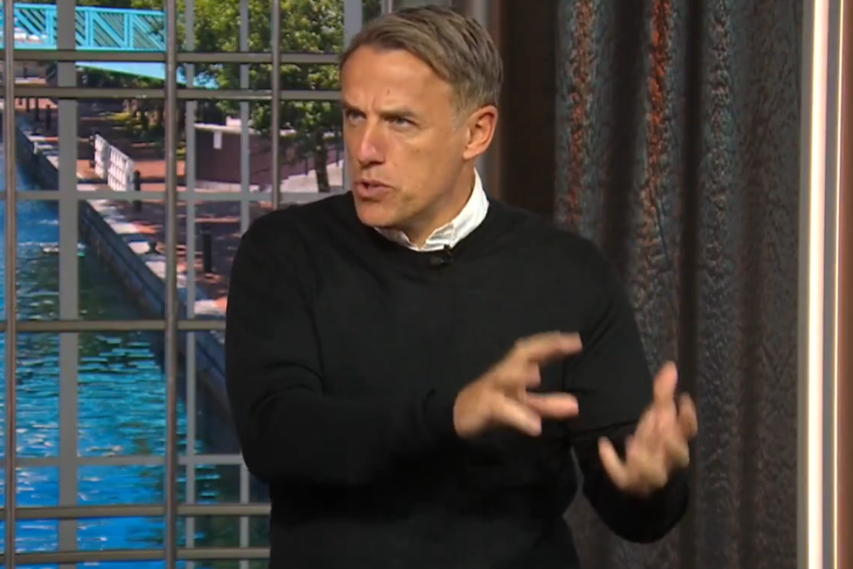 Phil Neville speaks on CBS Sports Golazo