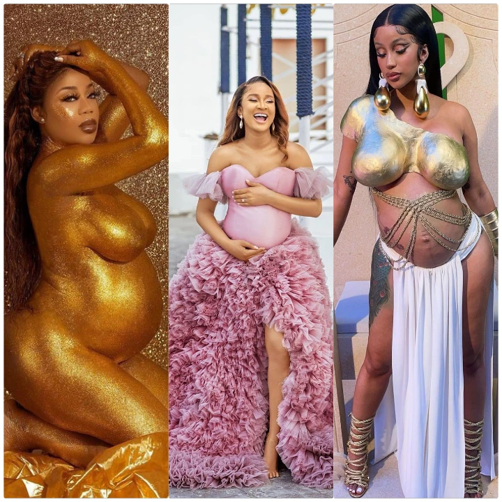 5 Female Celebrities That Gave Birth In 2021 (Photos)