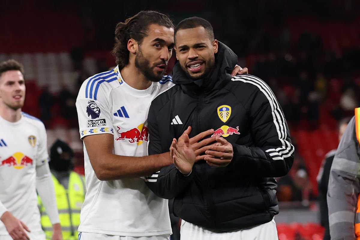 Dominic Calvert-Lewin and Lukas Nmecha