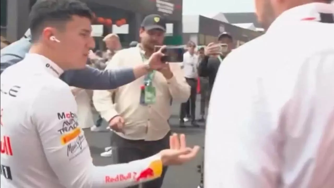 Formel 1: Isack Hadjar schubst Fan im Fahrerlager von Mexiko