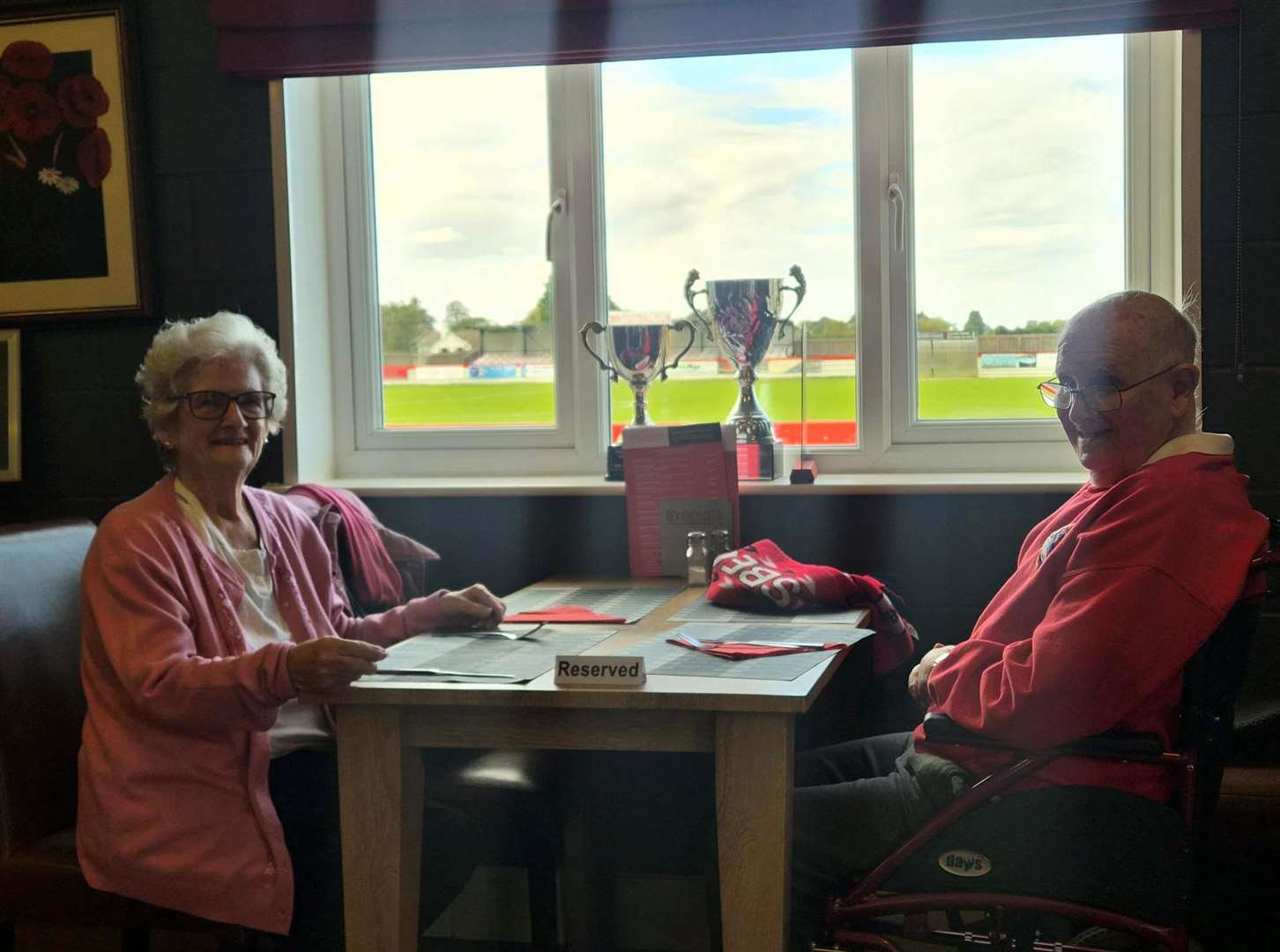 John and his wife Sheila
