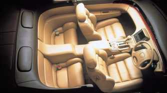 1990 Mazda Eunos Cosmo JC Beige Interior Overview