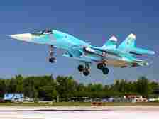 Russian Su-34 fighter jet