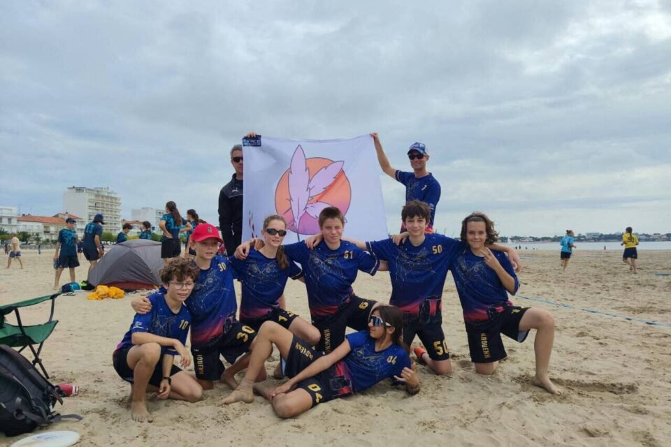 Les jeunes de Kaouenn Ultimate frisbee à l’assaut des championnats de France