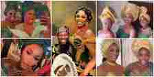 Funke Akindele, Nancy Isime, Mercy Eke, Bisola, others grace Sharon Ooja’s traditional wedding – VIDEO