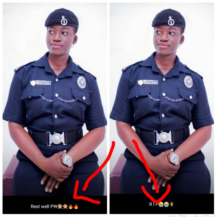 Sad News: Young Police Office Sandra D!es few months after graduating from the police Academy