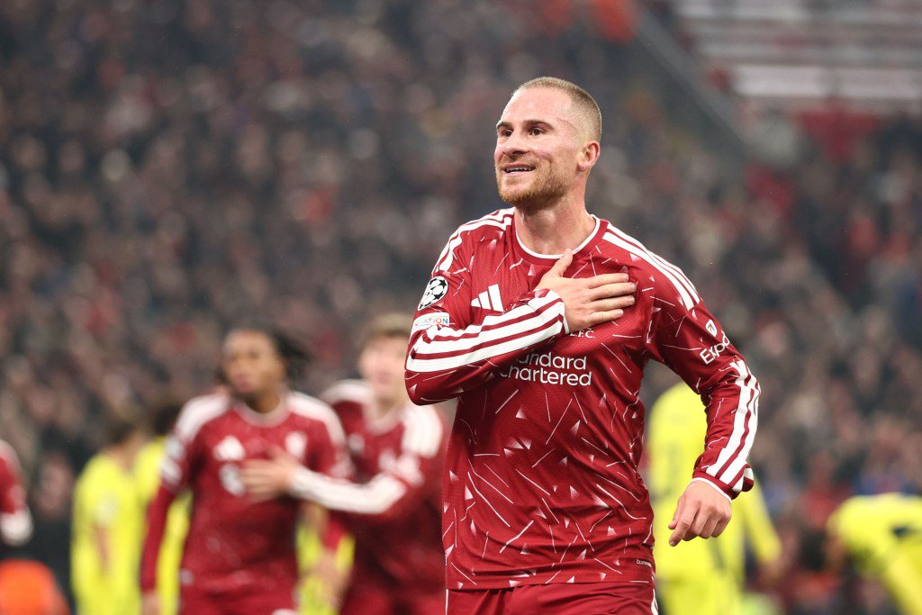 Liverpool v Villarreal, UEFA Champions League, Football, Anfield, Liverpool, UK - 20 Oct 2026