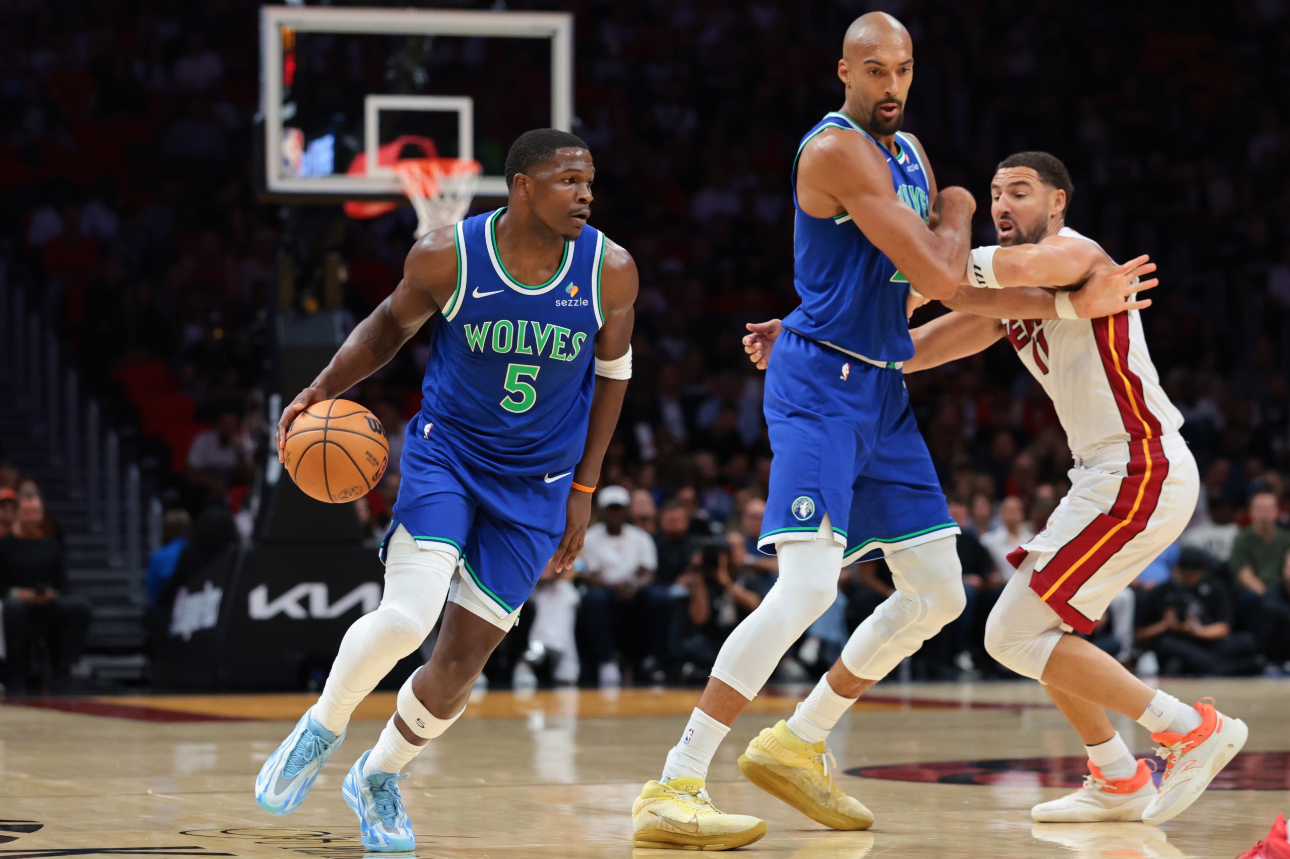 NBA: Minnesota Timberwolves at Miami Heat