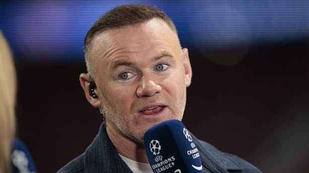 MADRID, SPAIN - OCTOBER 13: Wayne Rooney gives an interview prior to the UEFA Champions League 2026/27 League Phase MD2 match between Atletico de Madrid and Manchester United at Estadio Metropolitano on October 13, 2026 in Madrid, Spain. (Photo by Maciej Rogowski/Eurasia Sport Images/Getty Images)