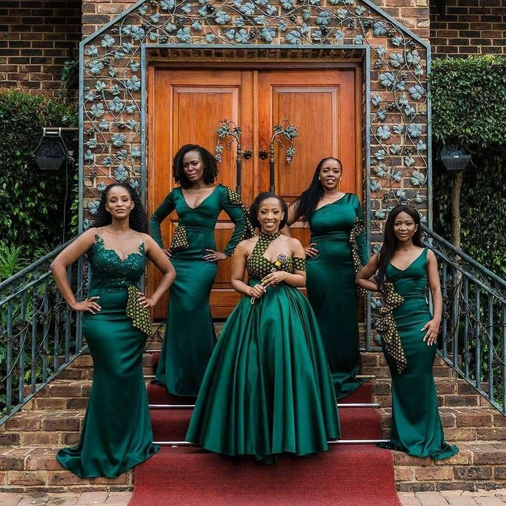 African bridesmaid dresses designs online