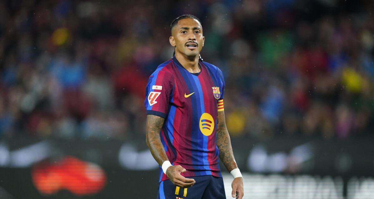 Raphinha avec le Barça