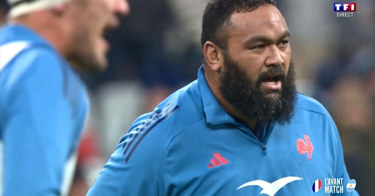 Uini Atonio a été le précurseur des gabarits hors-normes en ProD2. Screenshot : TF1