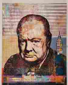 Houben R.T. depiction of Winston Churchill