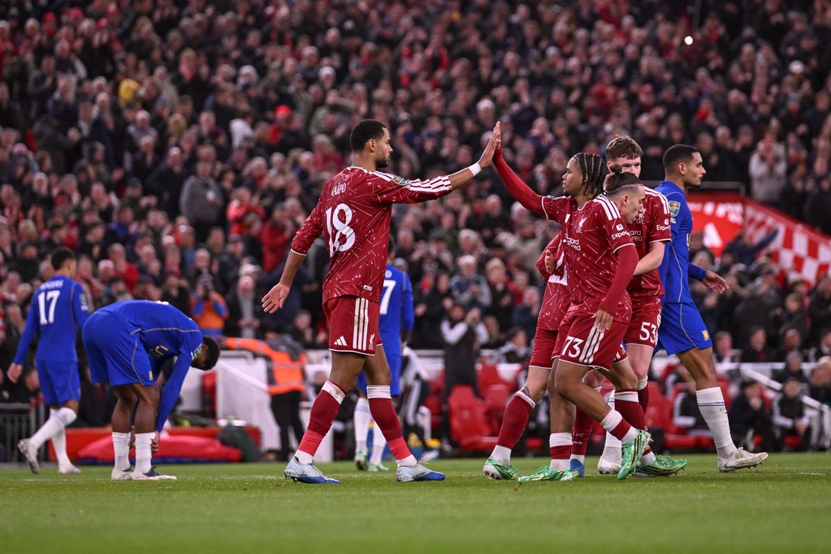 Cody Gakpo scored for Liverpool against Chelsea.