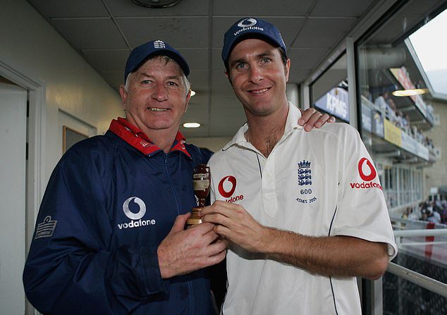 Almost all of the high-points in England's recent history have come under a foreign coach, such as the 2005 Ashes triumph masterminded by Zimbabwean Duncan Fletcher (left)