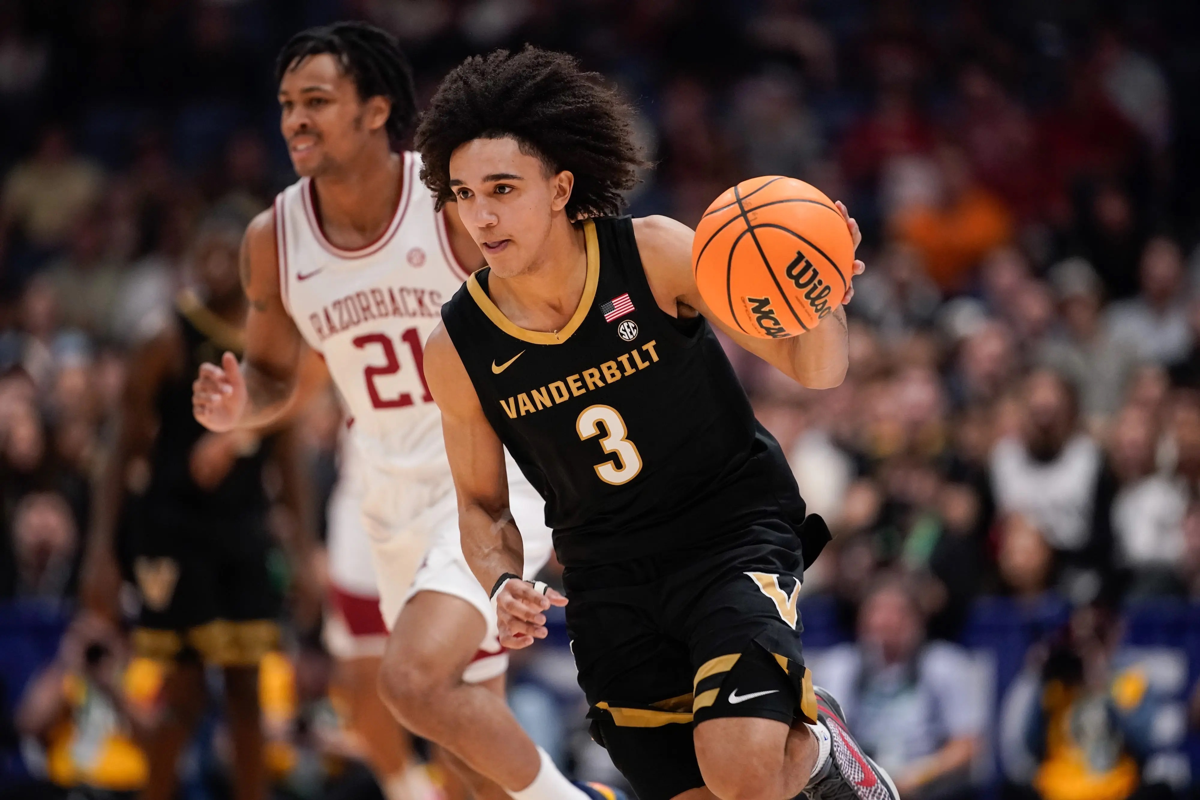 Vanderbilt guard Tyler Tanner 