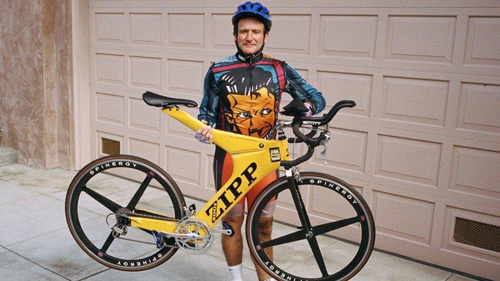 1996 Zipp 2001 TT bike Robin Williams