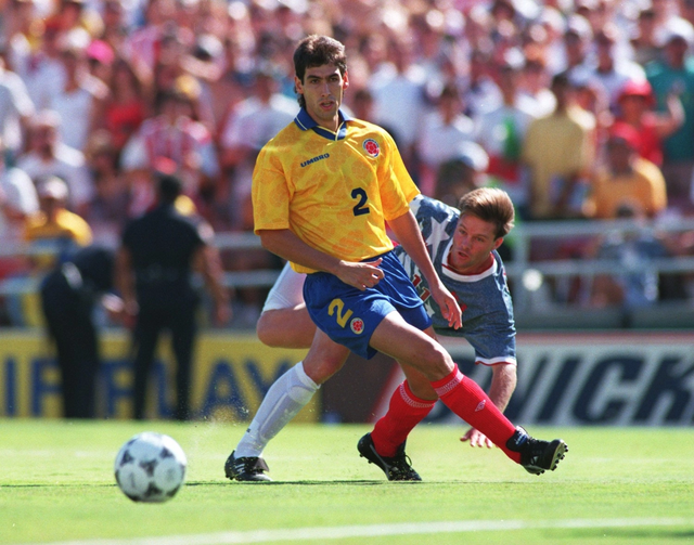 Andres Escobar featured 51 times for Colombia