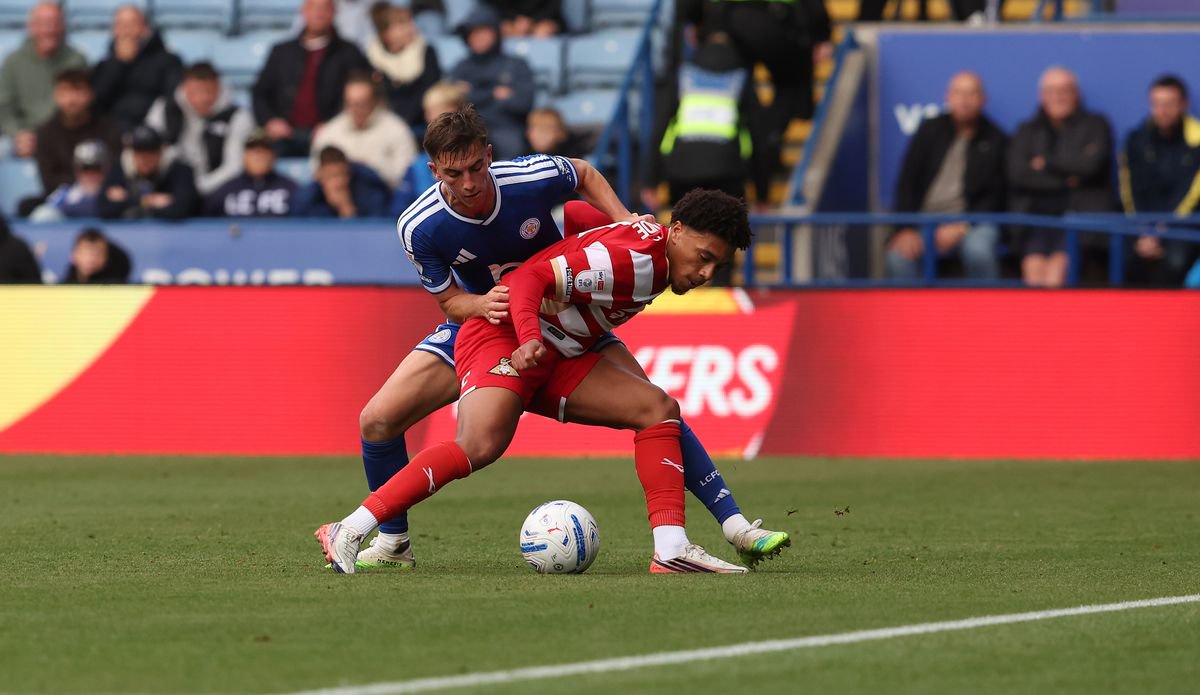 Leon Ayinde and Luke Thomas