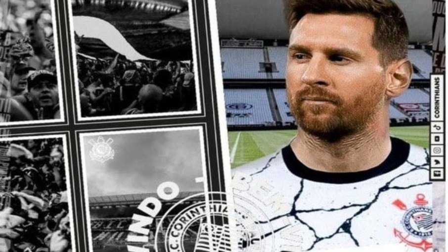 Lionel Messi é anunciado pelo Corinthians após invasão hacker