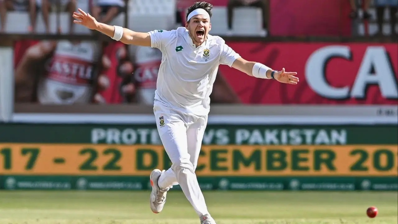 Gerald Coetzee is one of the fastest bowlers in international cricket (Image: Getty)