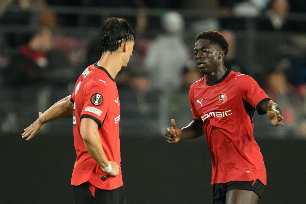 Mahamadou Nagida a égalisé pour Rennes.