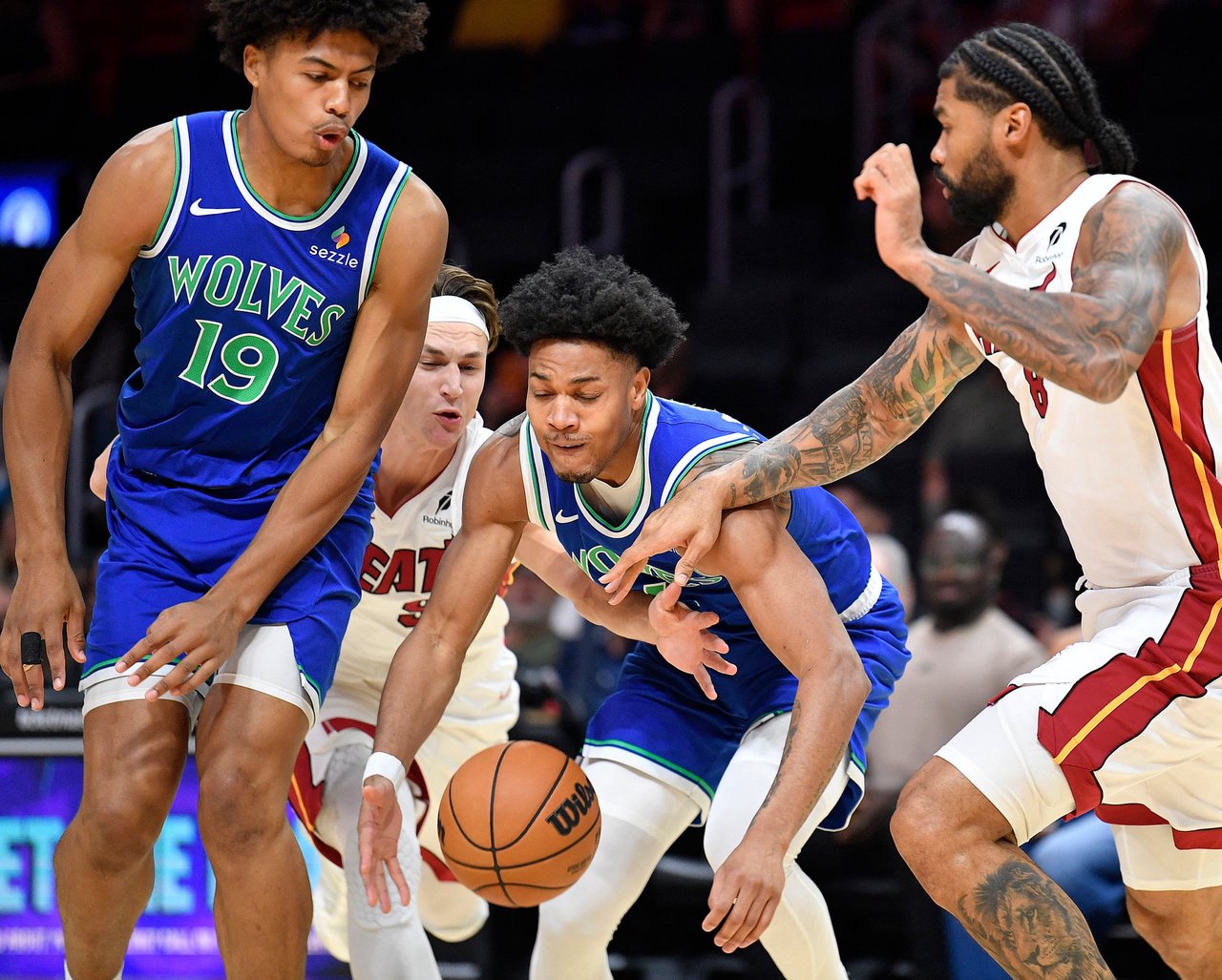 NBA: Preseason-Minnesota Timberwolves at Miami Heat