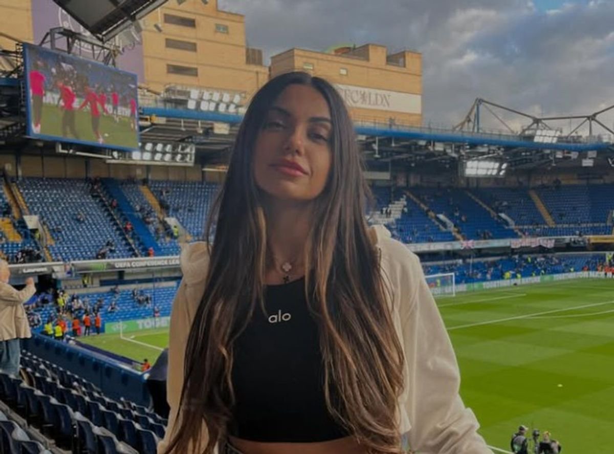 Claudia Rodríguez at Stamford Bridge