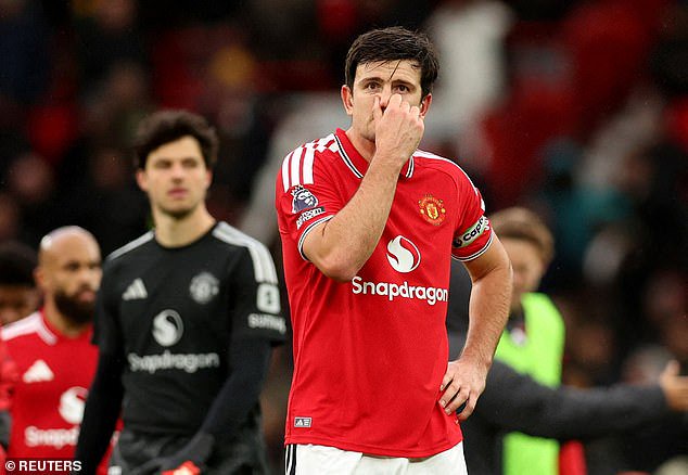 The words of Harry Maguire (above) in support of Michael Carrick gave away a familiarity between players and manager that Sir Alex Ferguson, for example, would never have tolerated