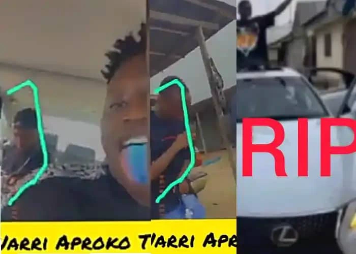 6 yahoo boys d!e in car crush with the car they bought and were celebrating with (video)