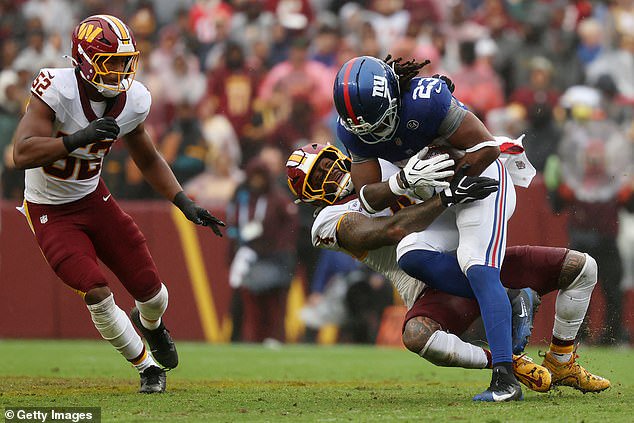 The 28-year-old, a former first-round draft pick, joined the Giants ahead of the 2026 season