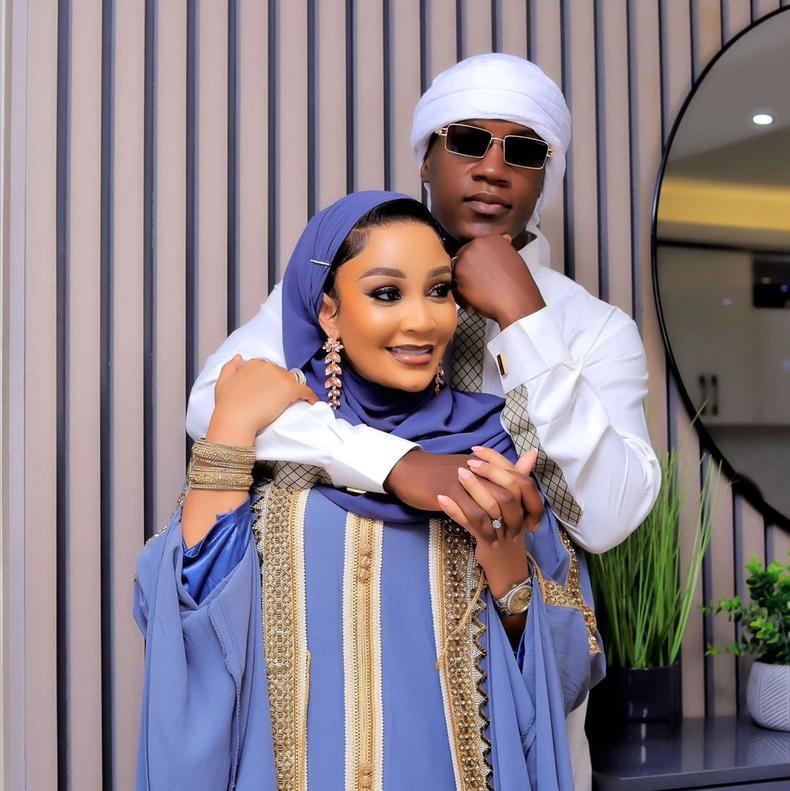 Businesswoman Zari Hassan with her husband Shakib Lutaaya