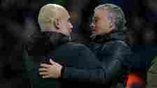 Pep Guardiola and Luis Enrique