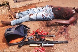 Robber gunned down in 5 hour shootout with police – Nehanda Radio