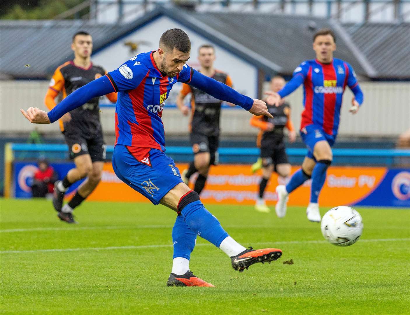 Layton Stewart has spearheaded Caley Thistle's attack since moving to the Highland capital. Picture: Ken Macpherson