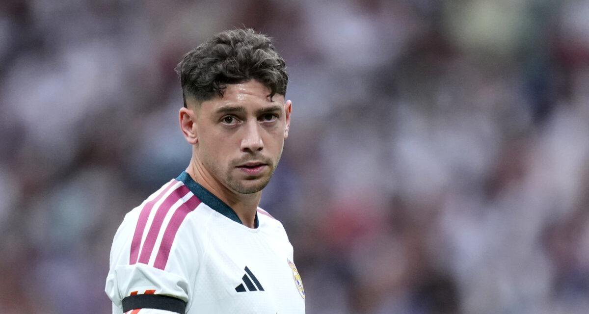 Federico Valverde avec le Real Madrid
