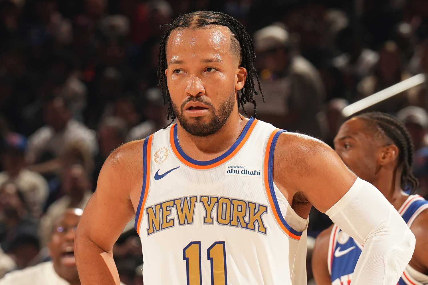 Jalen Brunson Oct. 20, 2026, at Madison Square Garden in New York CityCredit: Jesse D. Garrabrant/NBAE via Getty