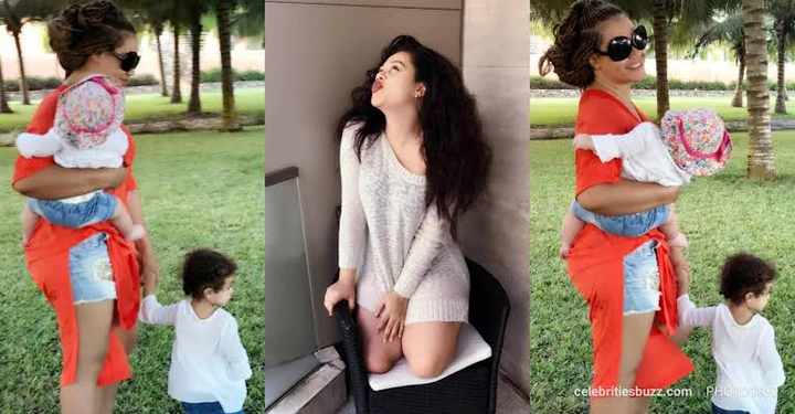 See images of Nadia Buari's Beautiful Daughters - (photos)