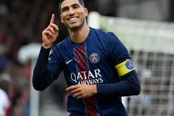 Ligue 1: Achraf Hakimi scores the first hat-trick of his career